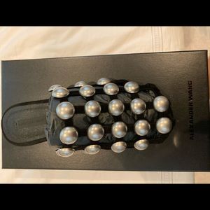 Never worn Alexander Wang Amelia Mules